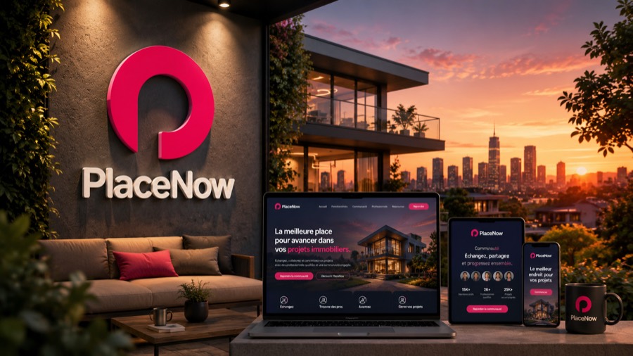 PlaceNow — plateforme immobilière de l'écosystème